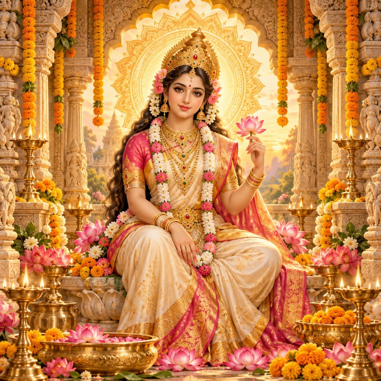 Gauri Mata devotional artwork