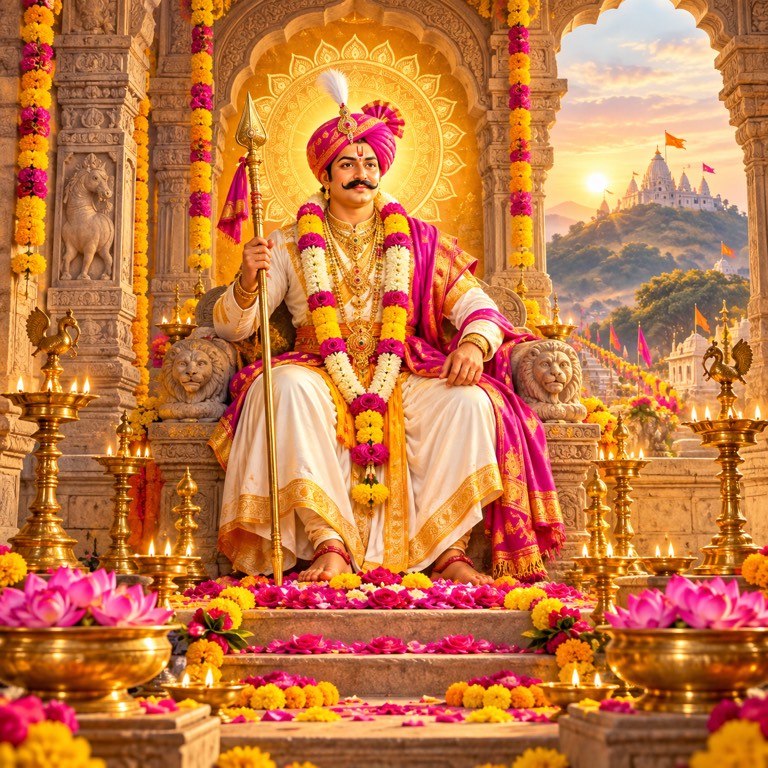Jyotiba Maharaj devotional artwork