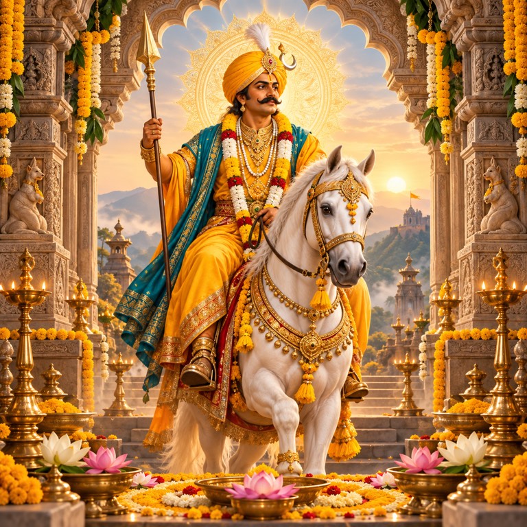 Khandoba Maharaj devotional artwork