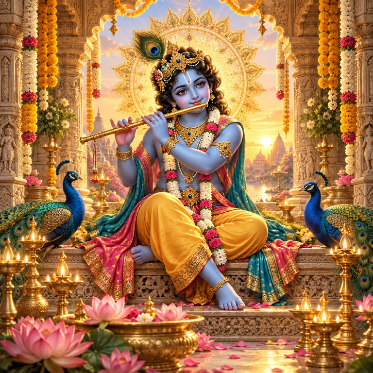 Krishna Ji devotional artwork