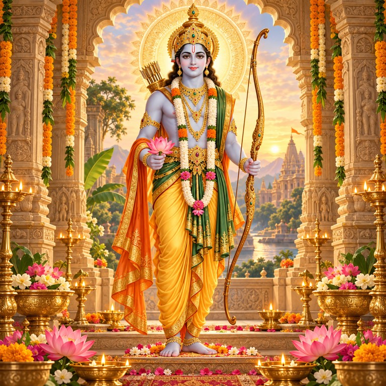 Shri Ram devotional artwork