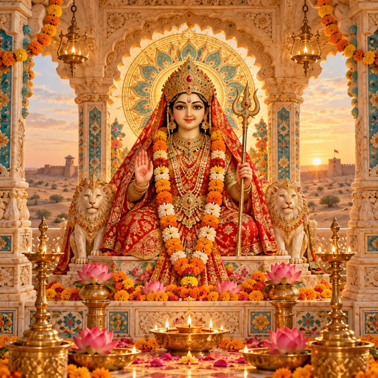 Tanot Mata devotional artwork